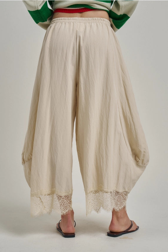 Luna Balloon Pants - Oatmeal