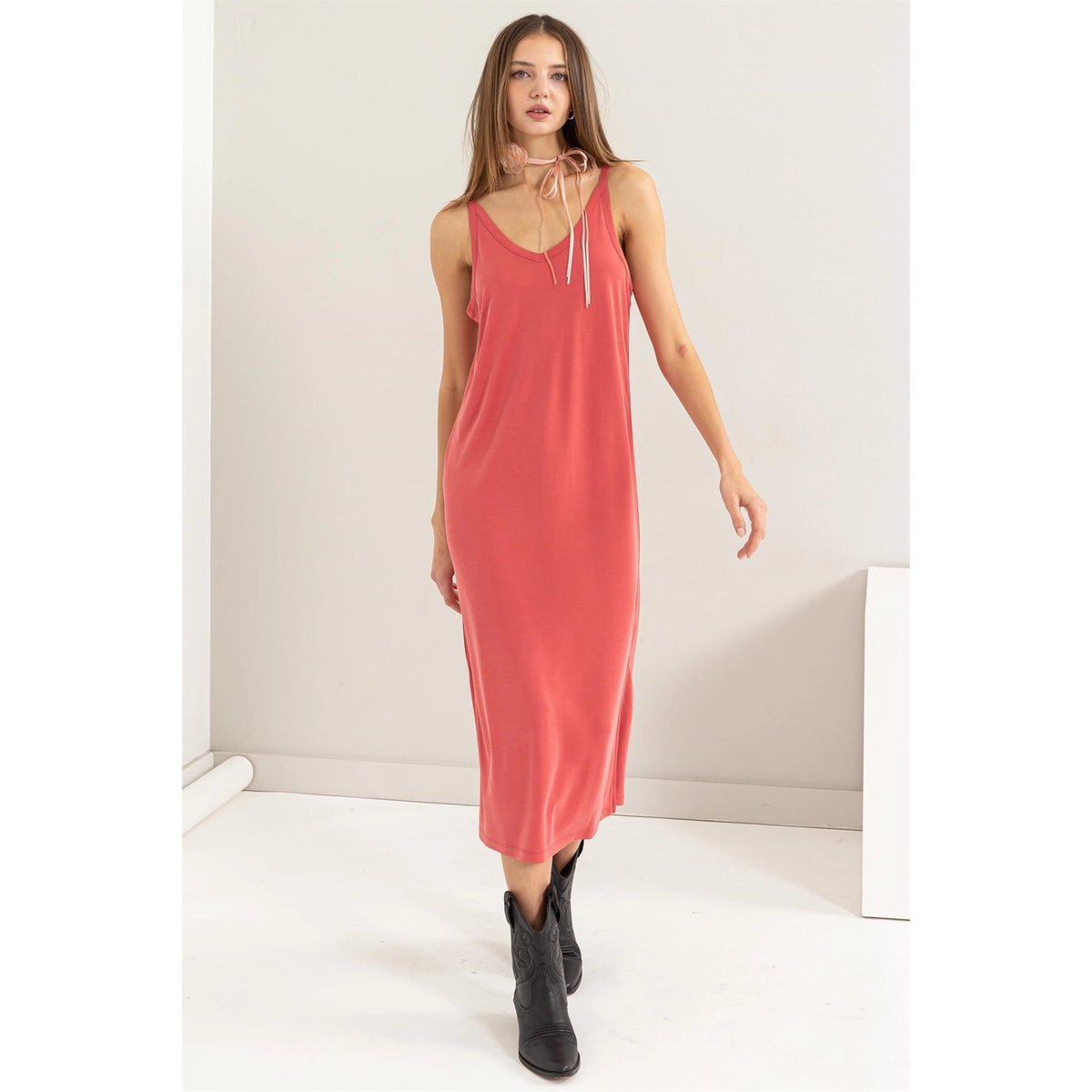 Serra Soft Midi Dress