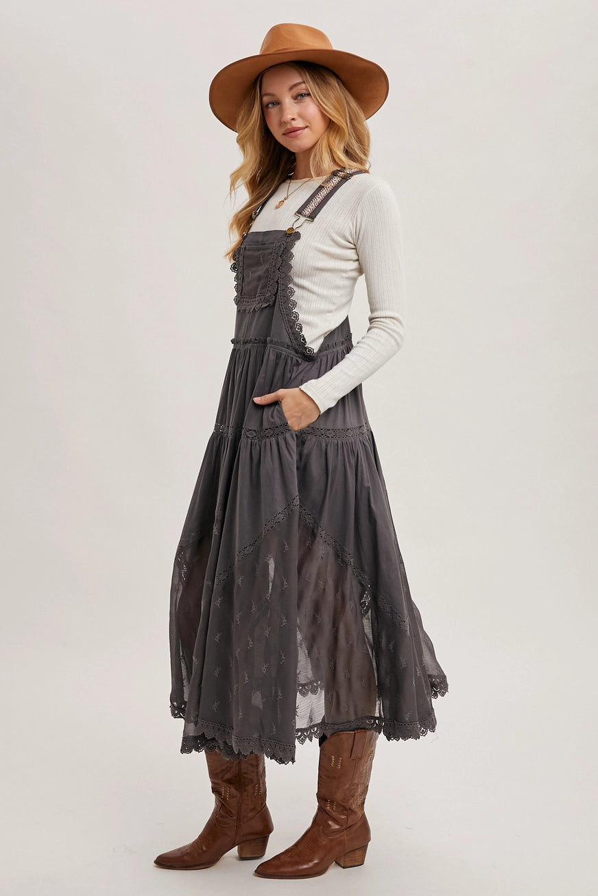 Dixie Overall Maxi Dress