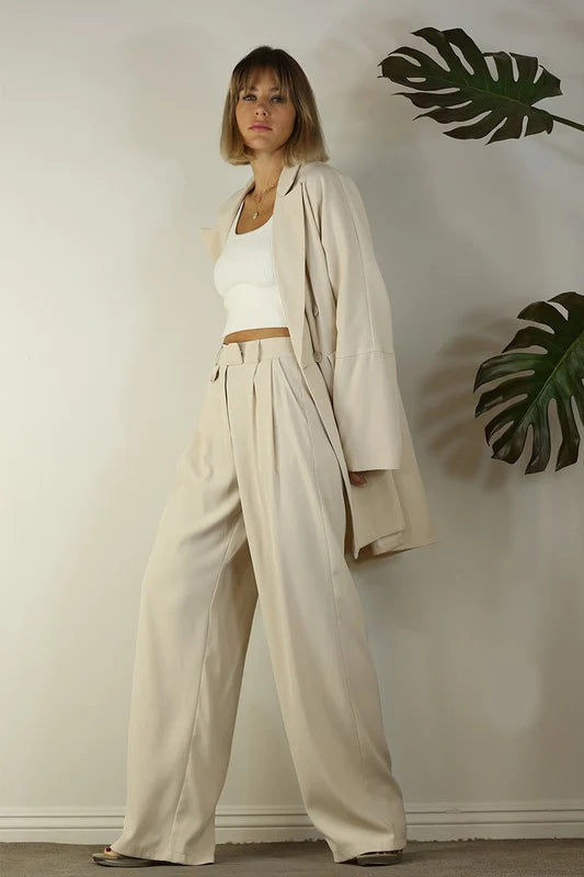 Lorraine Side Slit Jacket