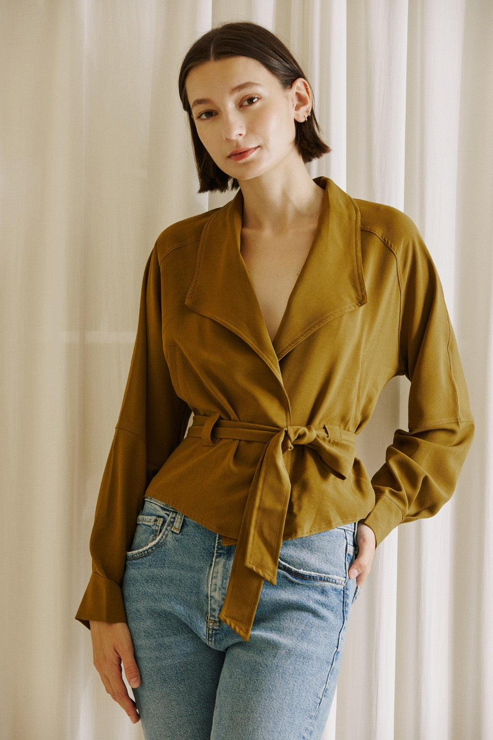 Ariel Light Weight Wrap Jacket