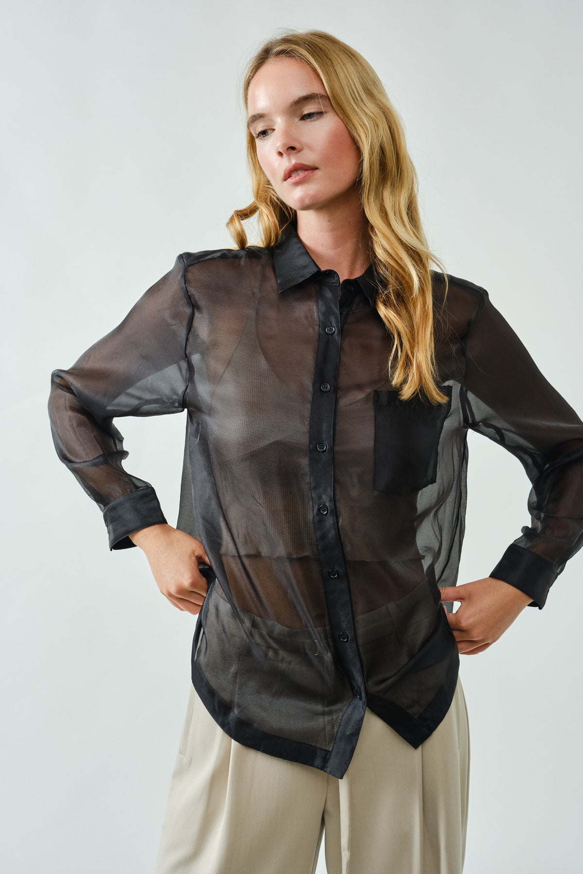 Sabrina Organza Shirts