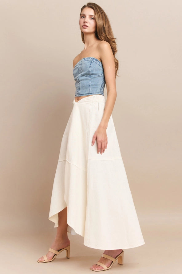 Veronica Wrap Maxi Skirt