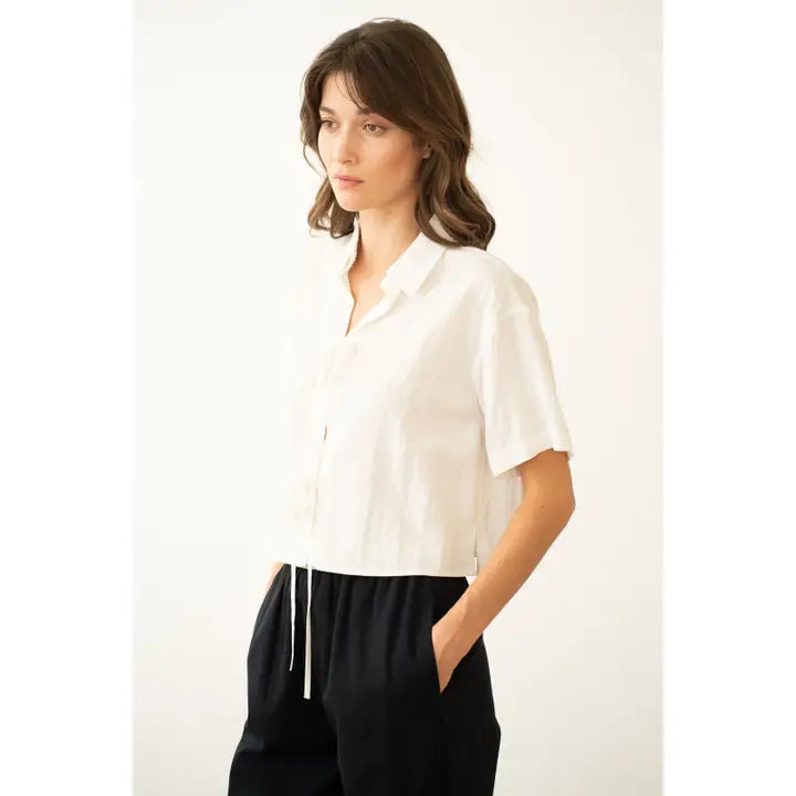 Tina Front-Tie Top