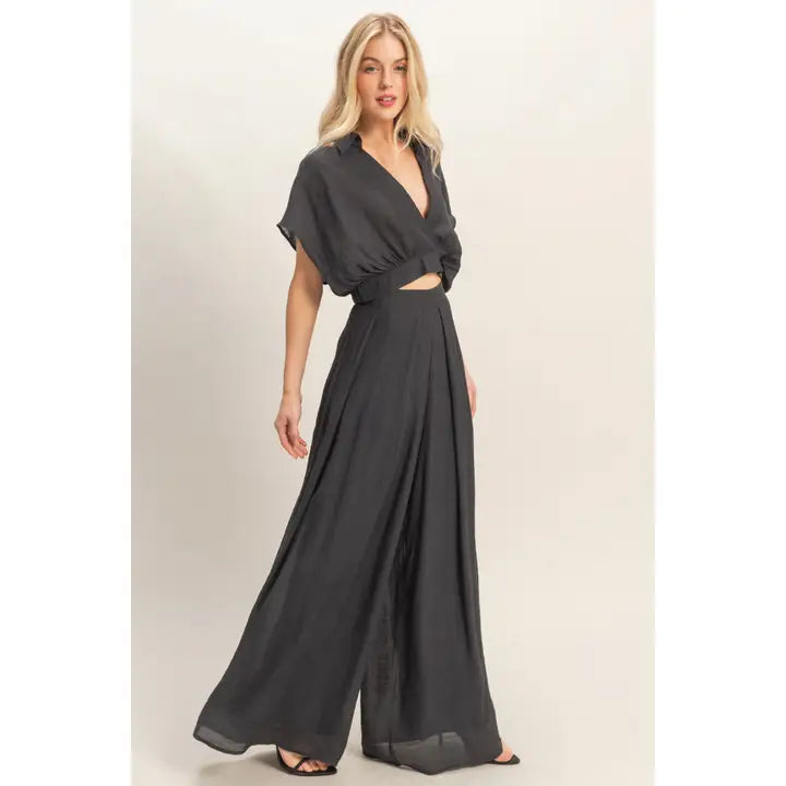 Coleen Pant Set - Black