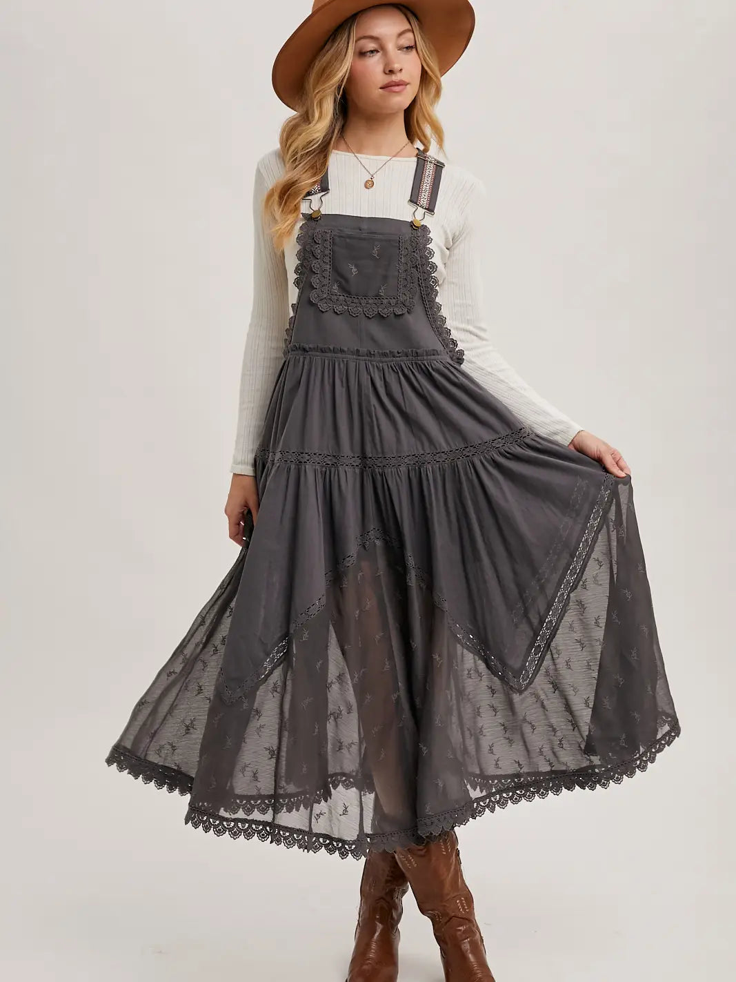 Dixie Overall Maxi Dress