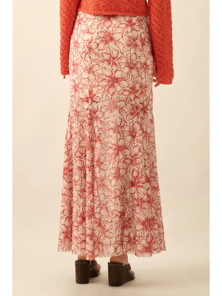 Mia Mermaid Maxi Skirt