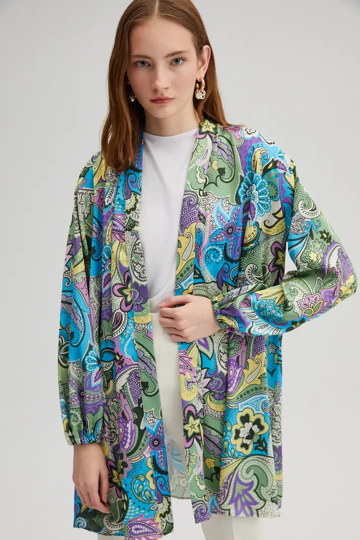 Floral Kimono Shirt