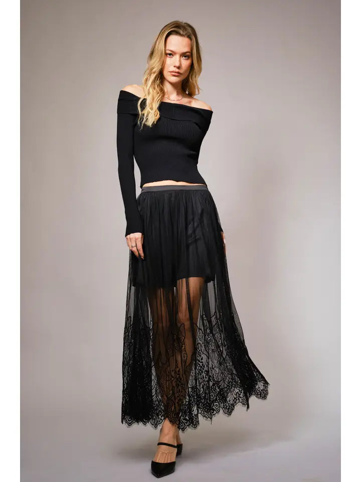 Shannon Lace Skirt