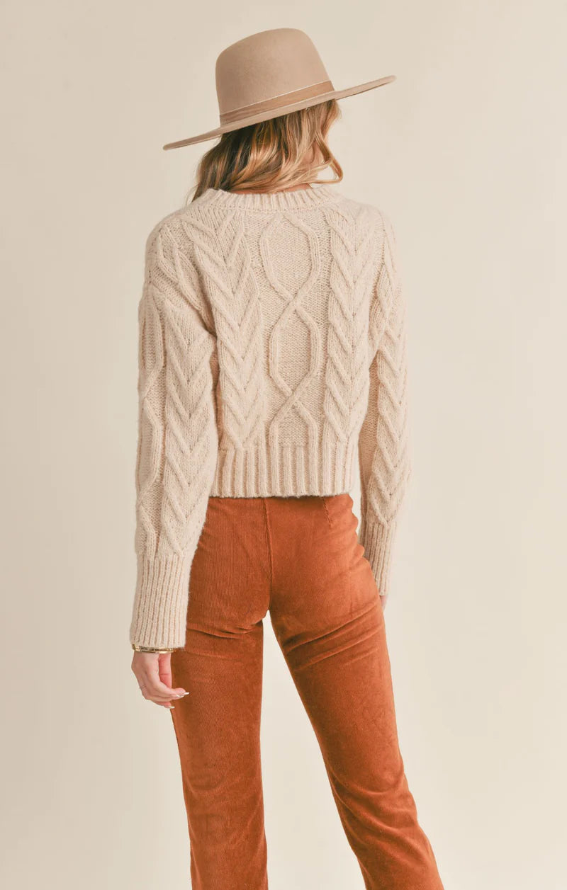 Talia Bloom Sweater