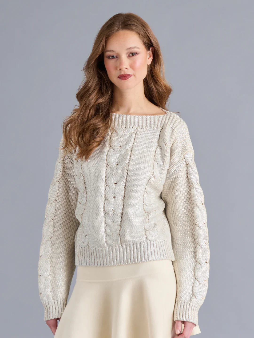 Debbi Cable Knit Sweater