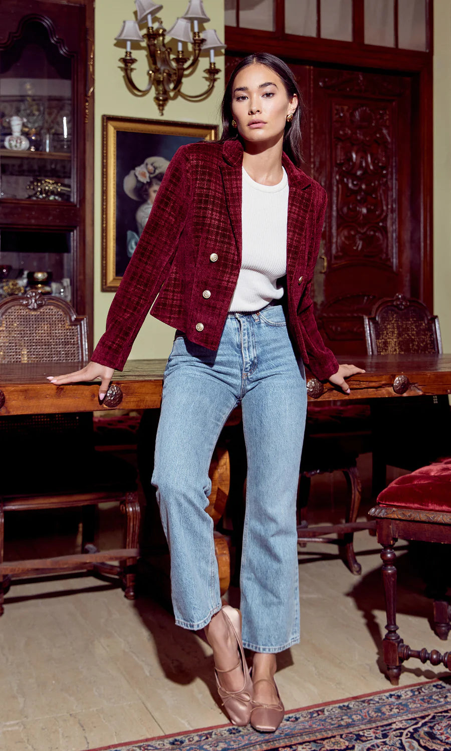 Tricia Cropped Blazer