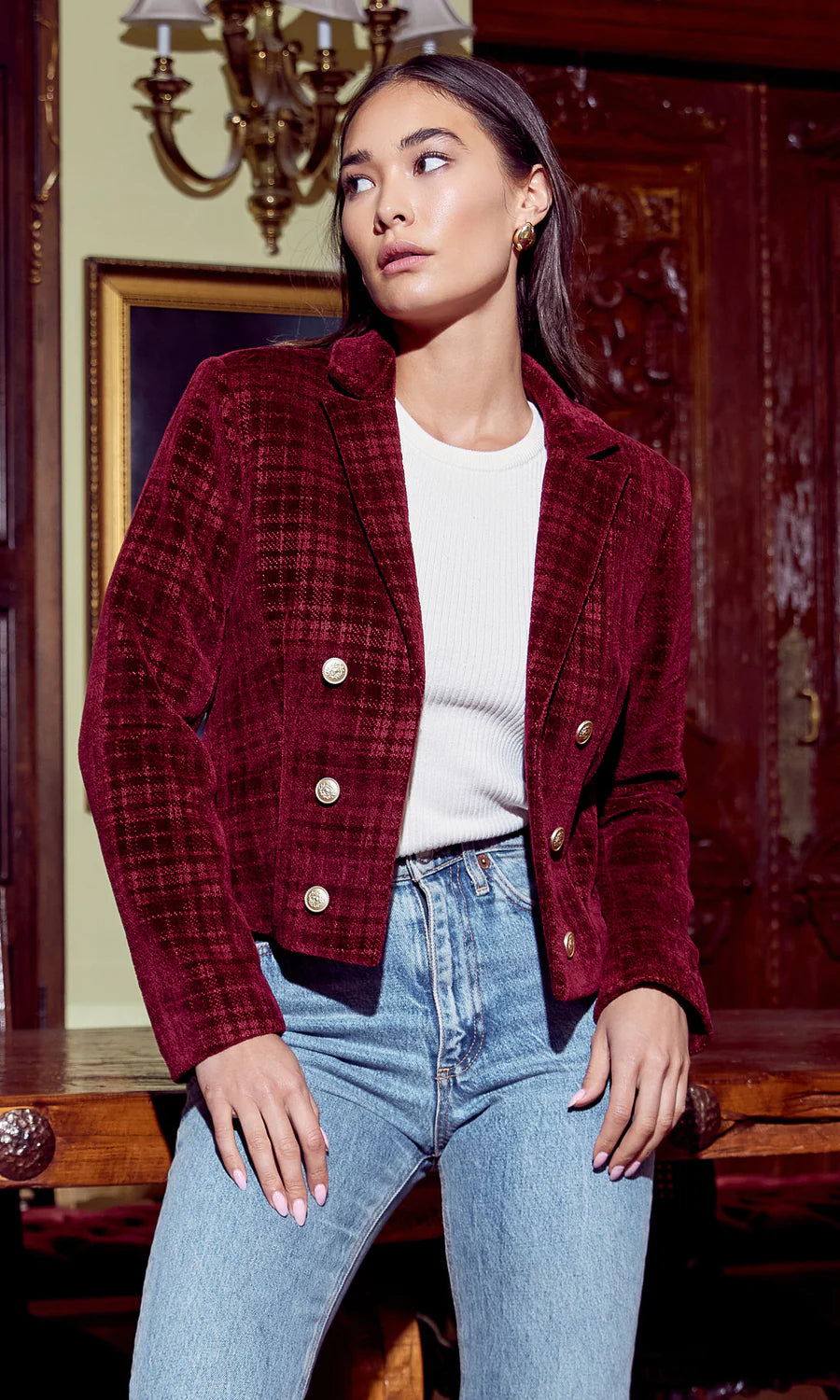 Tricia Cropped Blazer