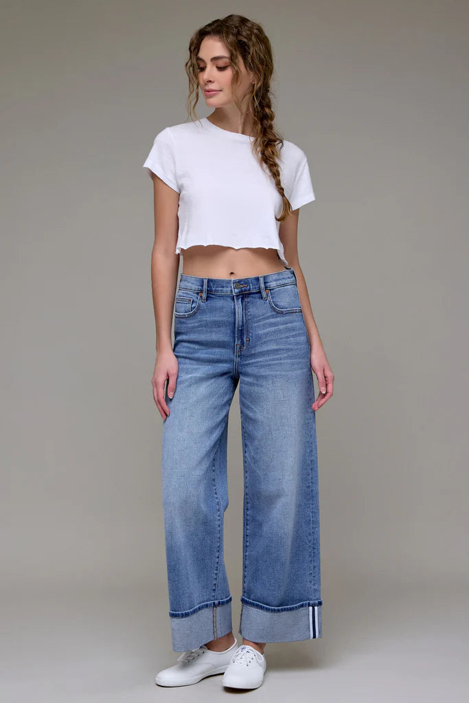 Nori Medium Wash Relaxed Dad Jean
