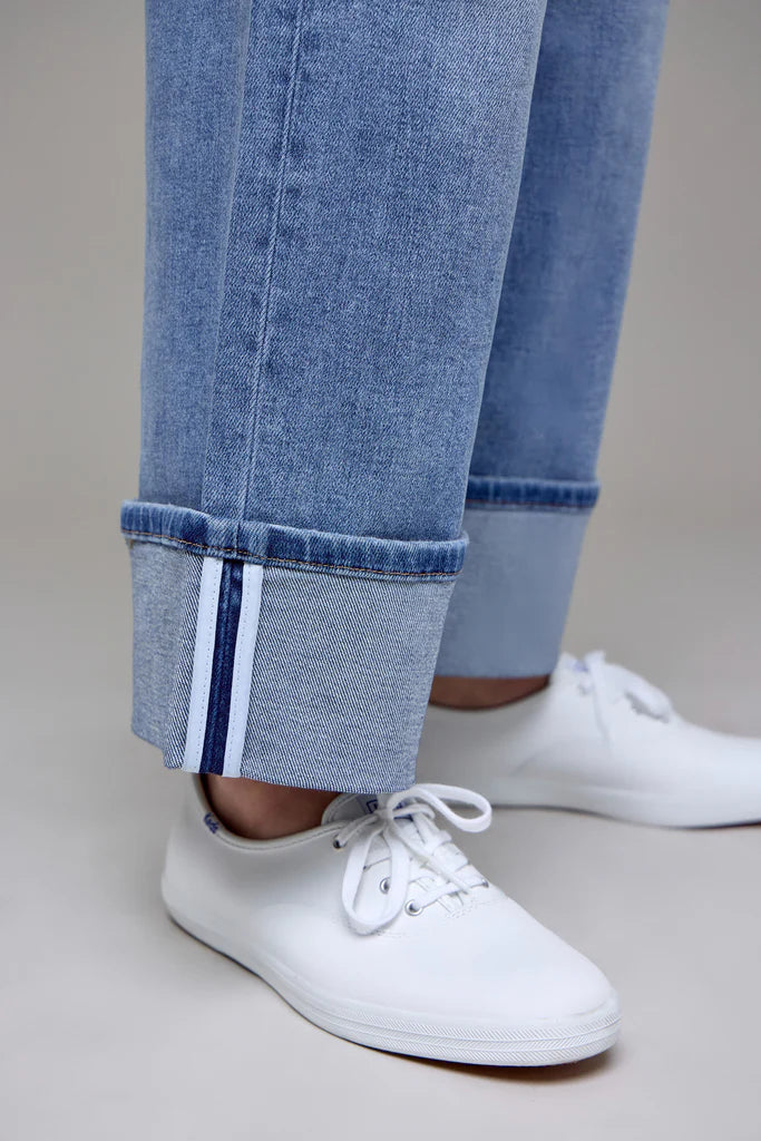 Nori Medium Wash Relaxed Dad Jean