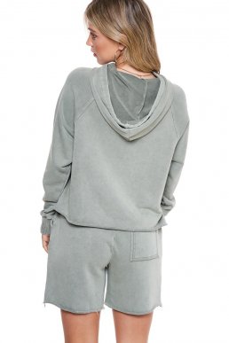 Saved by Grace Crop Hoodie