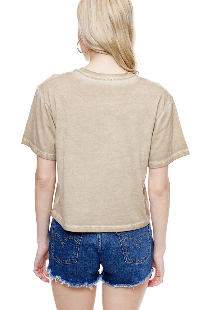 Vintage Longhorn Crop T-Shirt