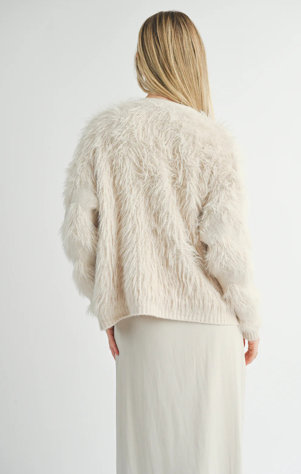 Enna Feather Stripe Cardigan