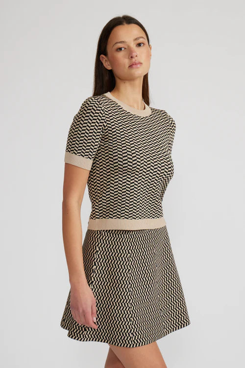 Joni Pip Knit Skirt