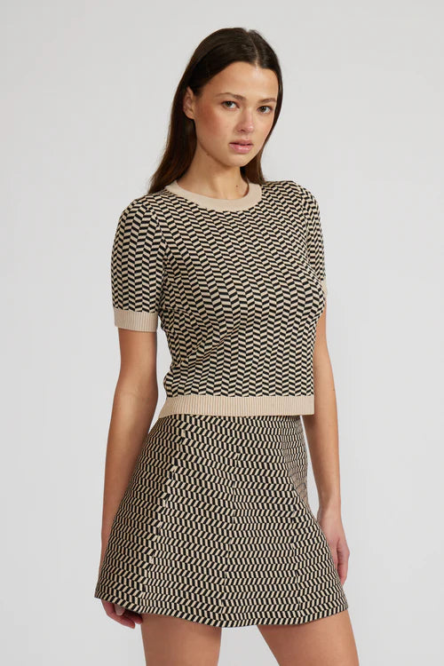 Joni Pip Knit Skirt