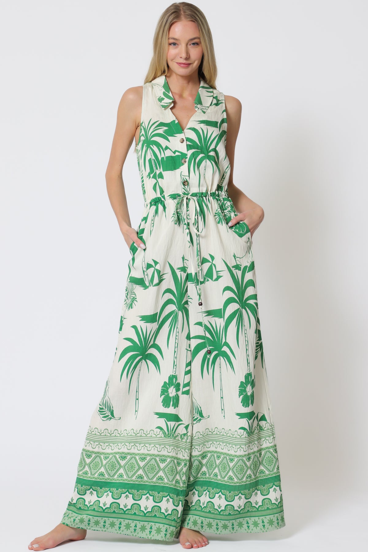 Paris Jumpsuit - Green