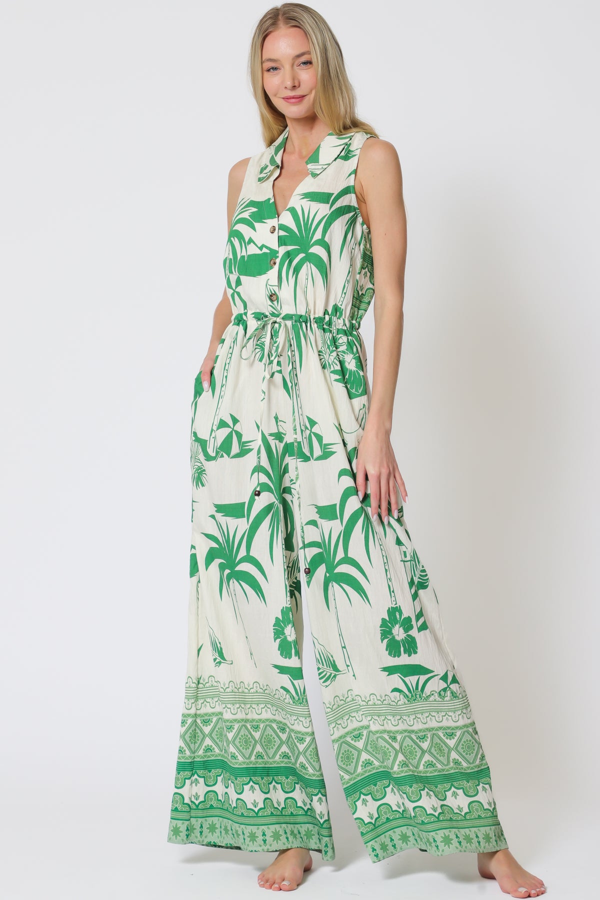 Paris Jumpsuit - Green