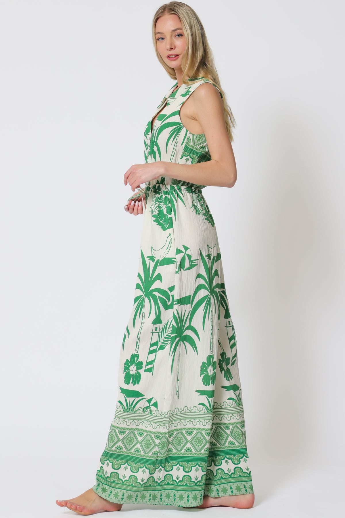 Paris Jumpsuit - Green