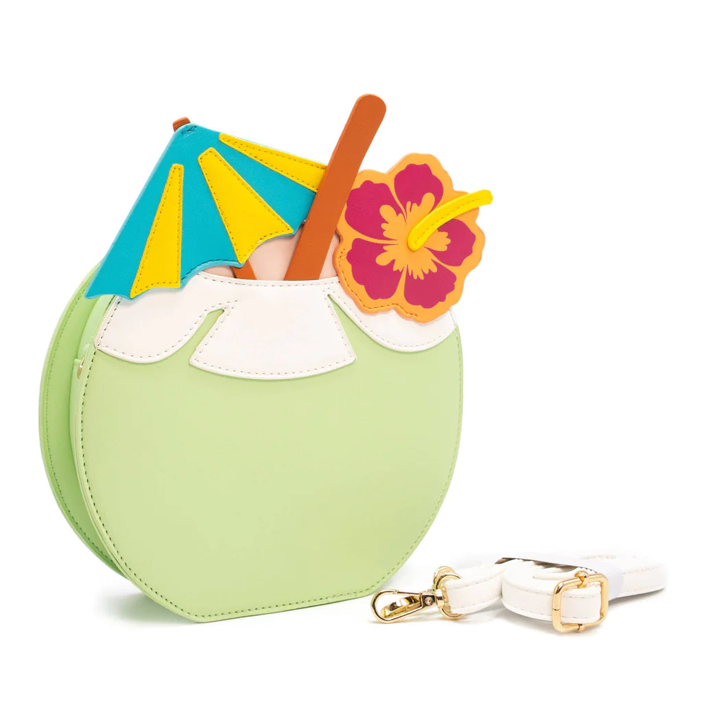 Sippin' on a Coconut Drink Handbag