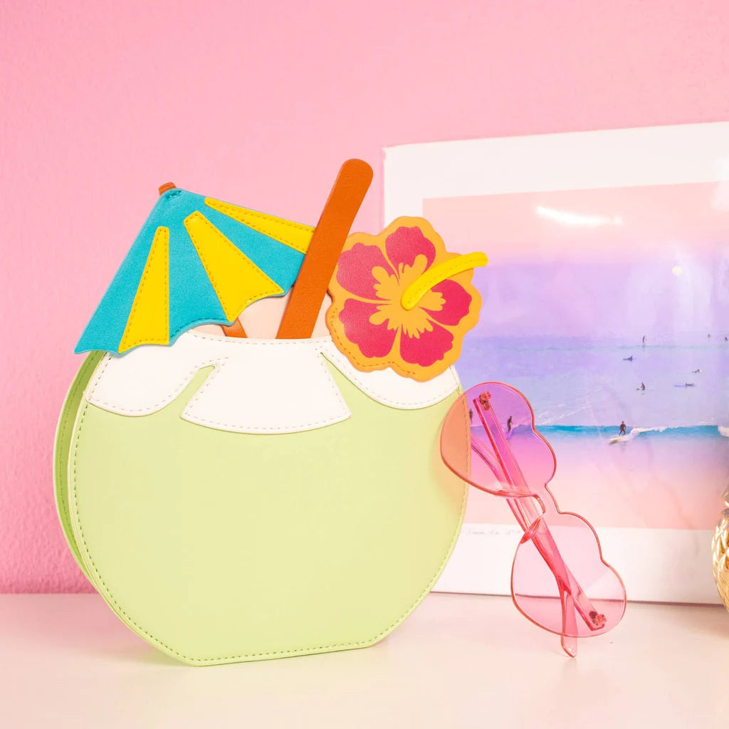 Sippin' on a Coconut Drink Handbag