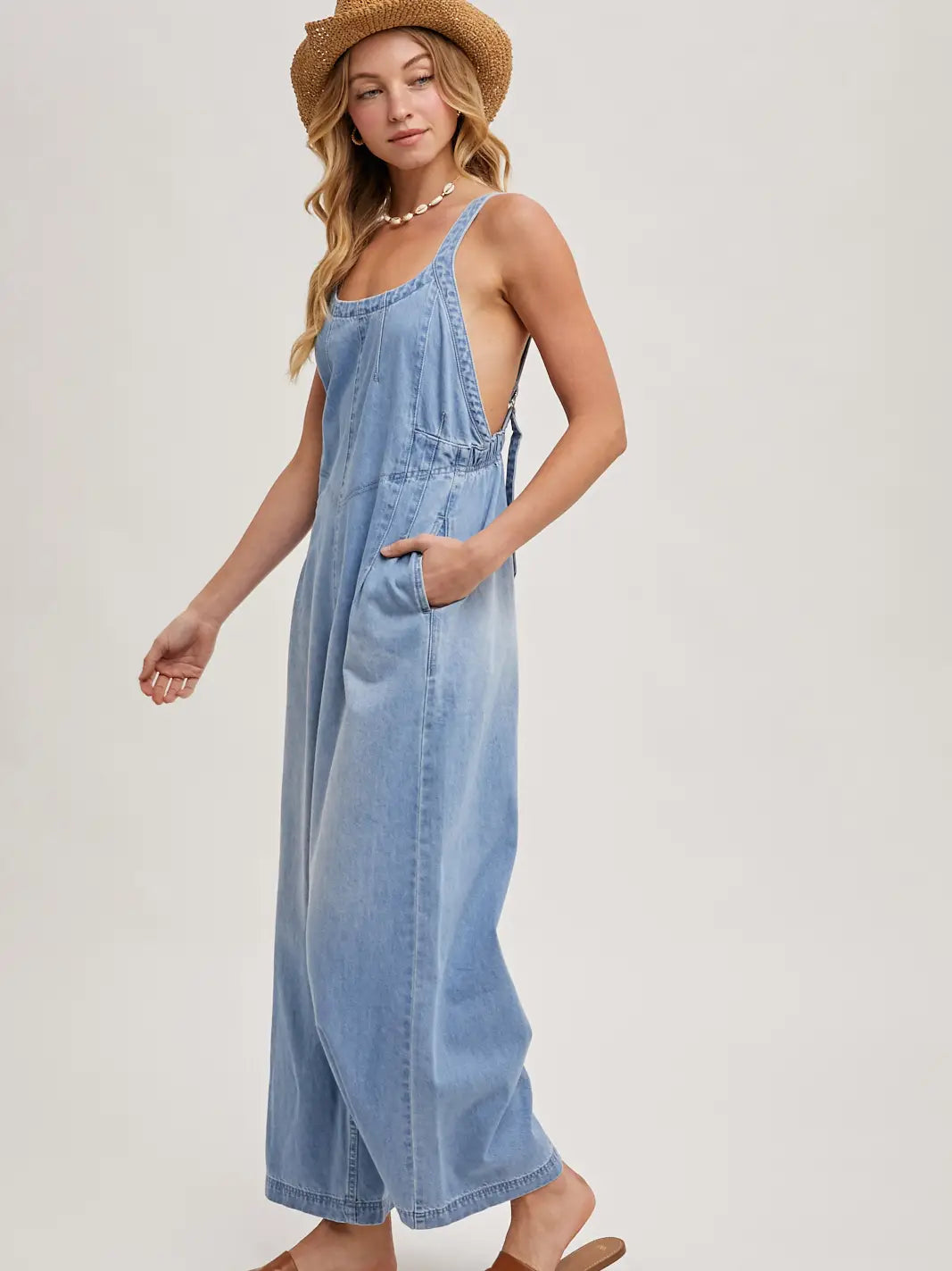 Donna Denim Jumpsuit