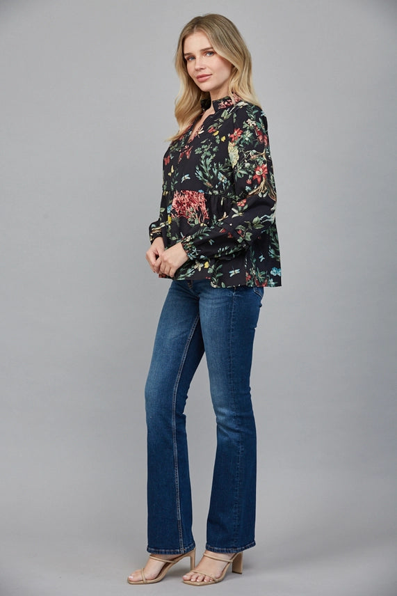 Savannah Floral Blouse