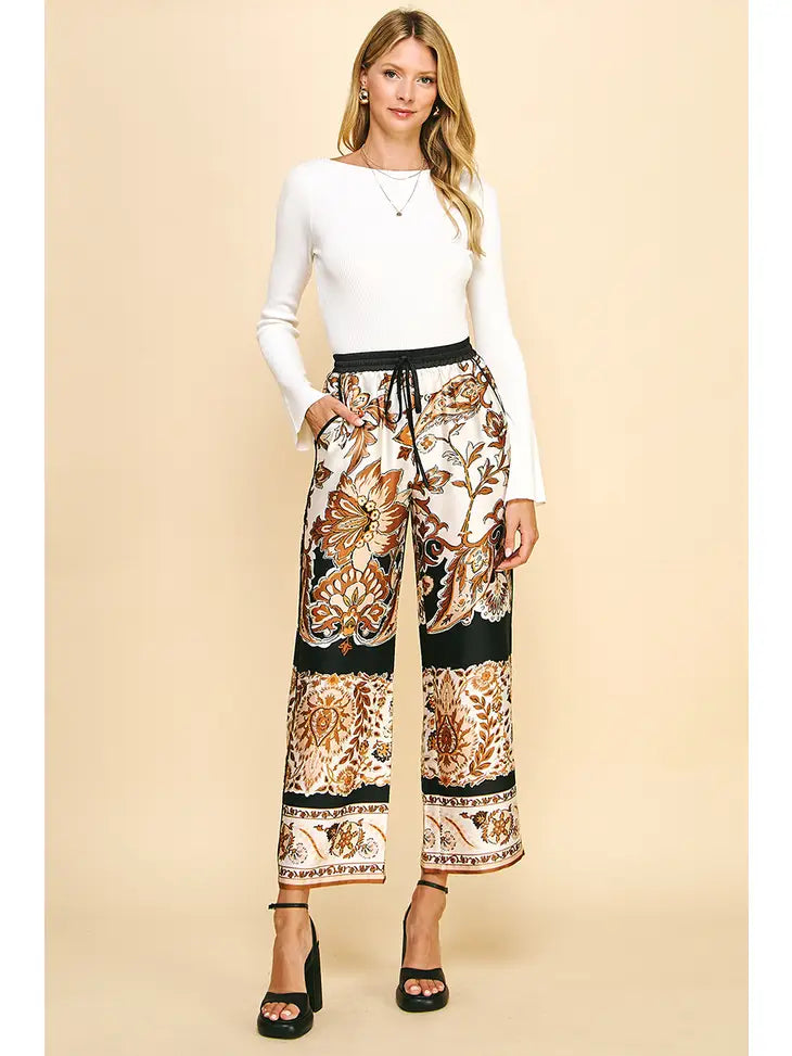 April Satin Pants
