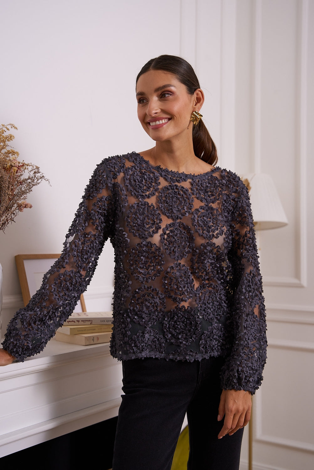 Rosette Blouse
