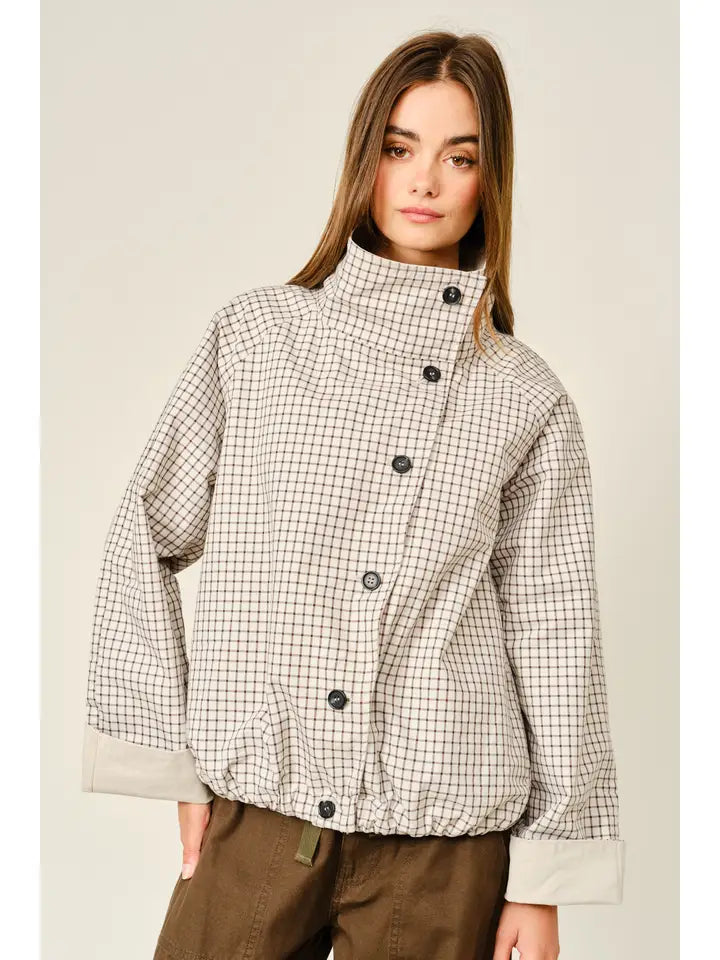 Parker Reversible Turtleneck Jacket