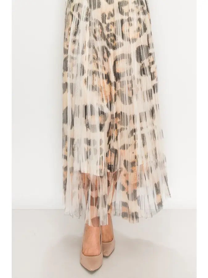 Lesya Skirt - Cheetah