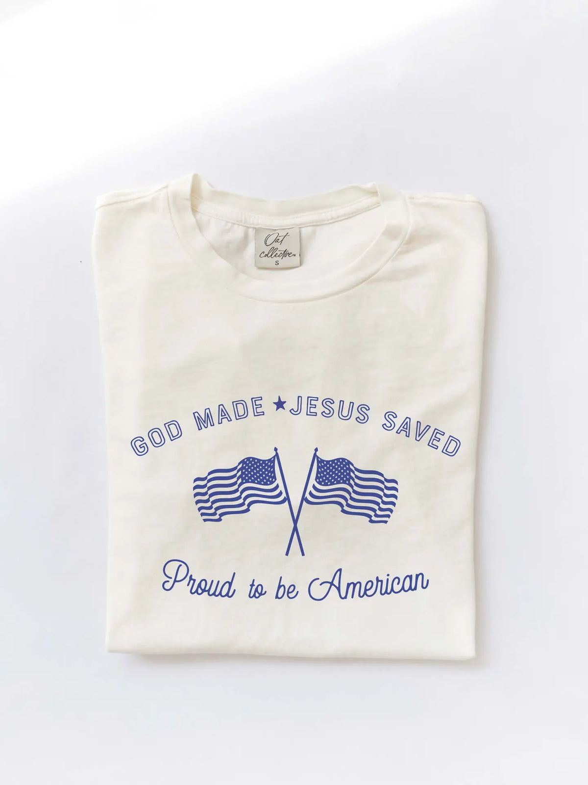God Made Mineral Washed Graphic Top
