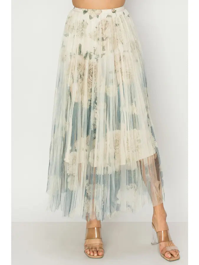 Lesya Skirt - Floral