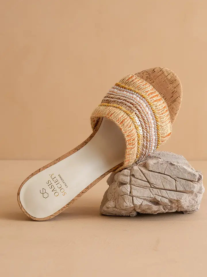 The Tulum Orange | Versatile Vacation Summer Sandal