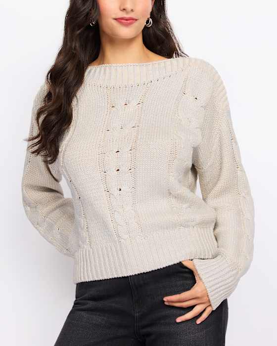 Debbi Cable Knit Sweater