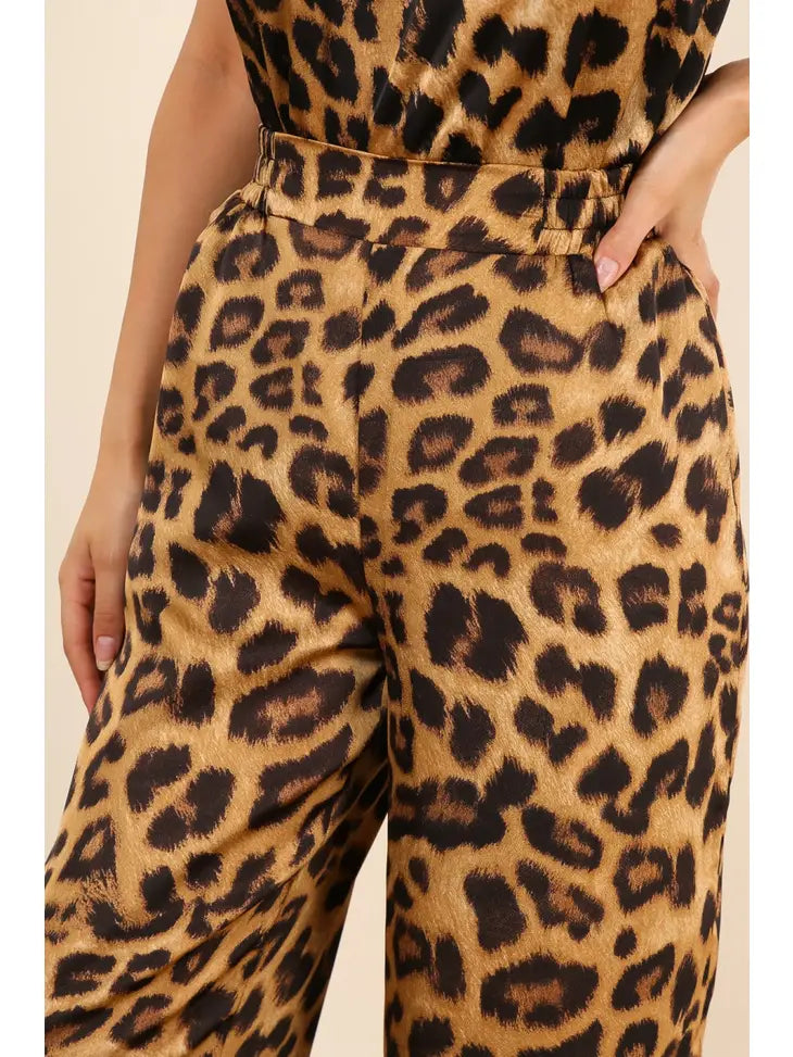 Jasmine Leopard Pants