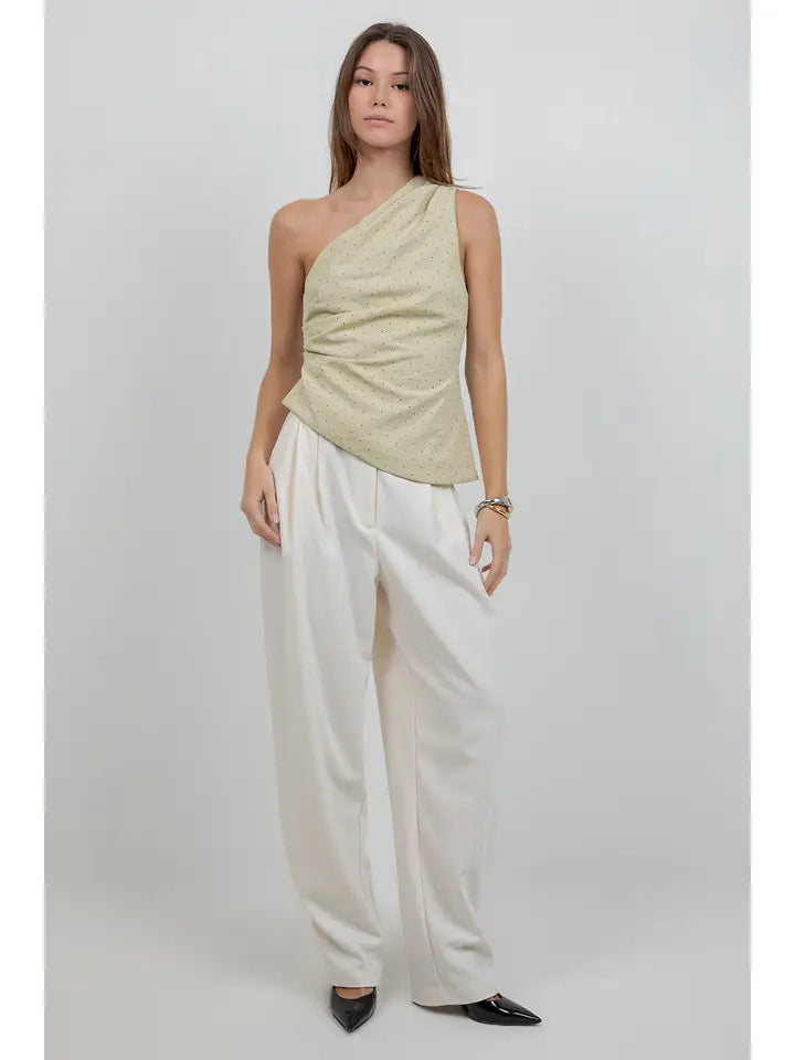 Phoebe Asymmetrical One Shoulder Top