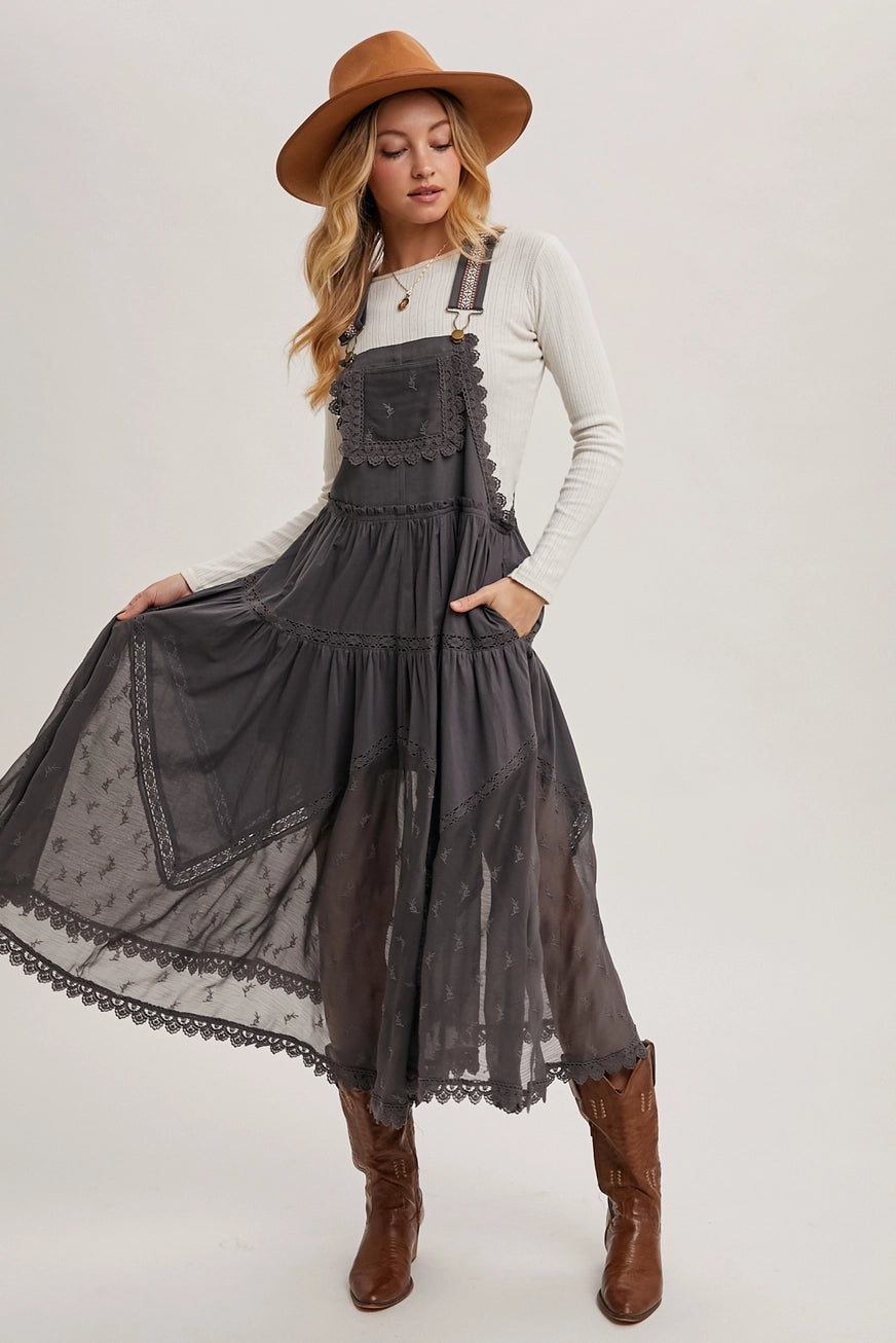Dixie Overall Maxi Dress
