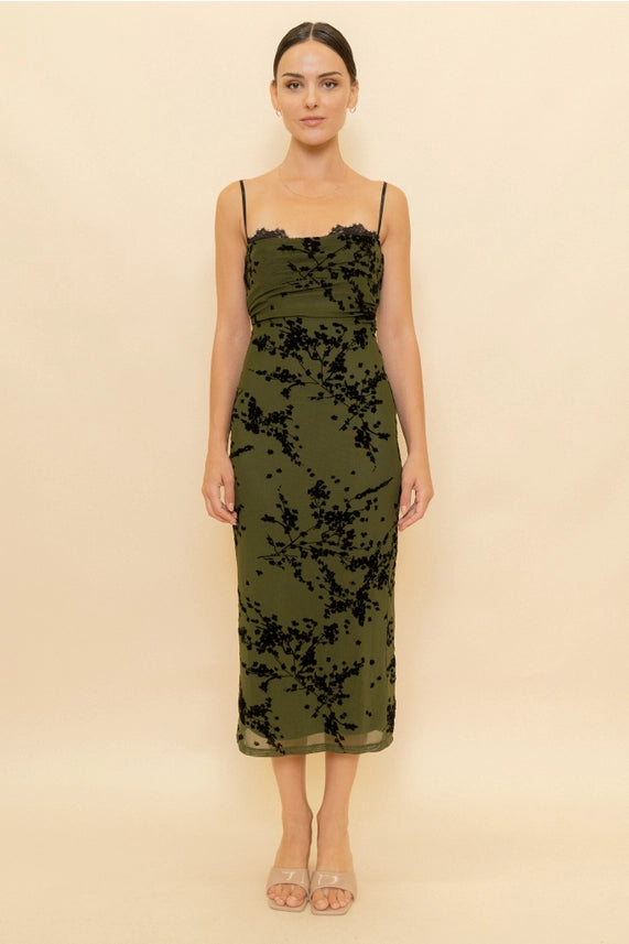 Aurora Dress - Olive