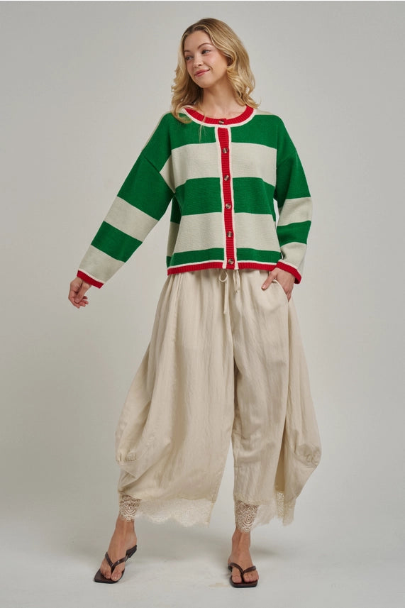 Luna Balloon Pants - Oatmeal