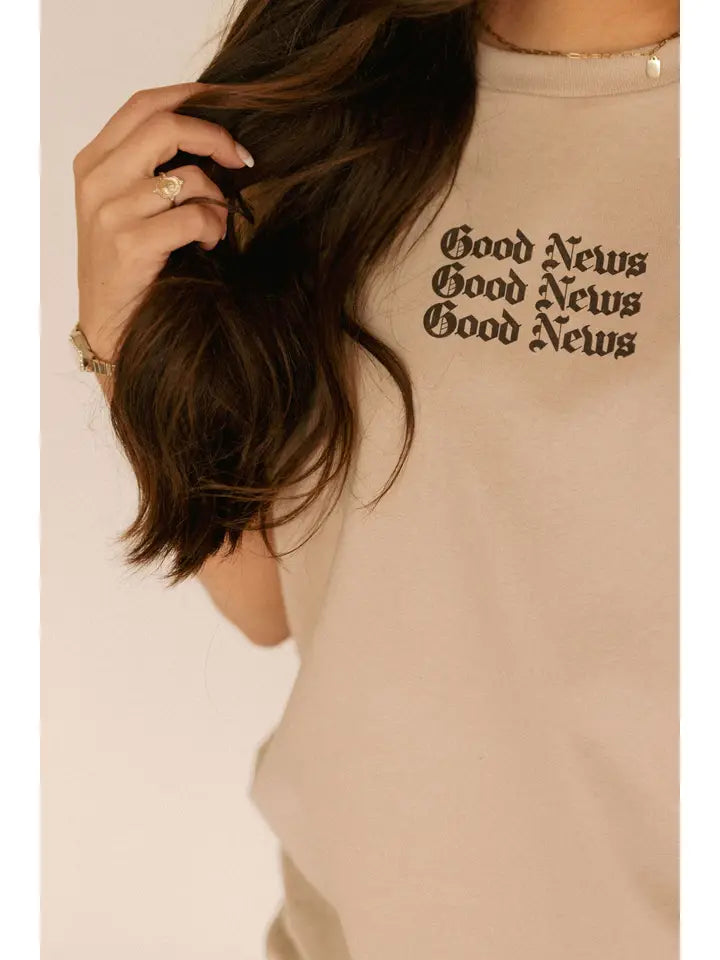 The Good News Easter Graphic Tee