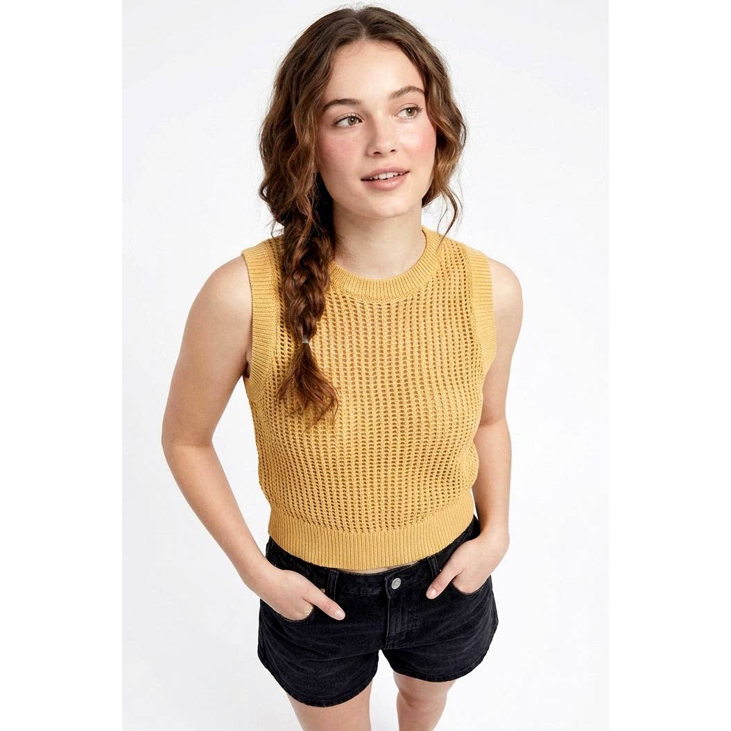 Abby Knit Crop Top