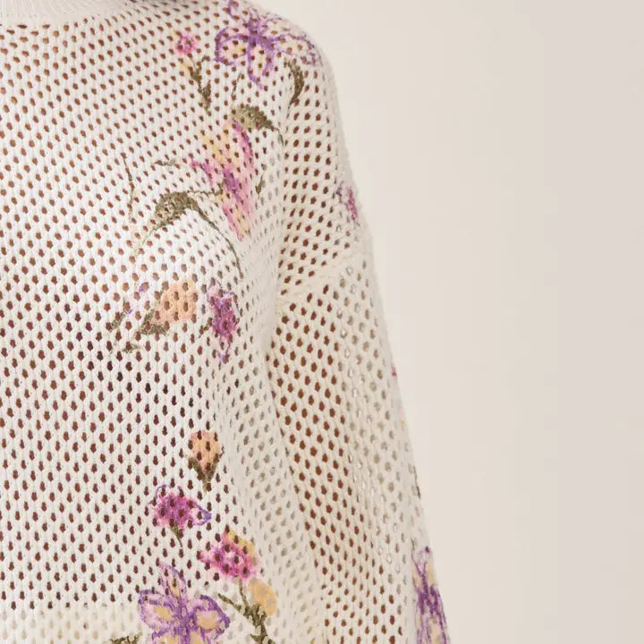 Vanessa Open Knit Sweater