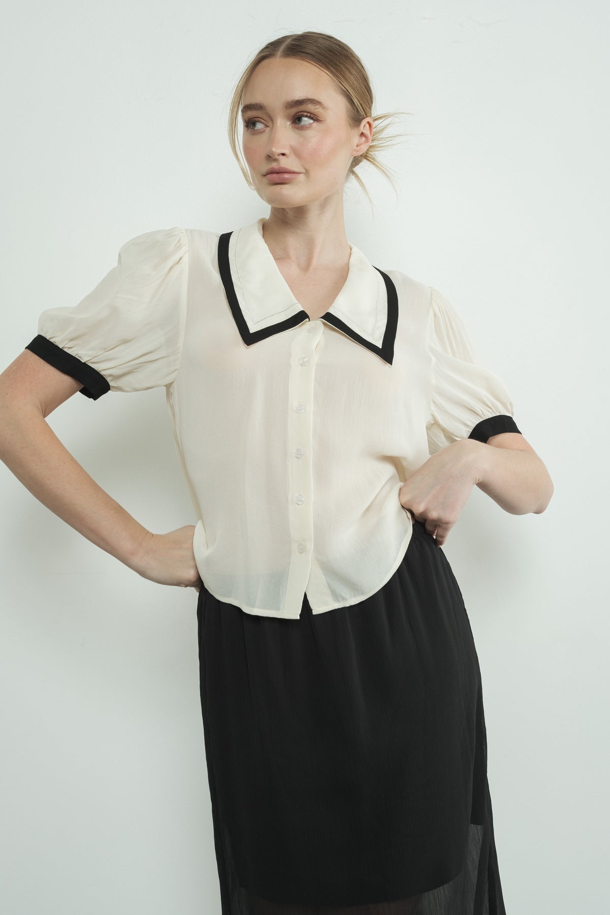 Dorothy Sheer Blouse