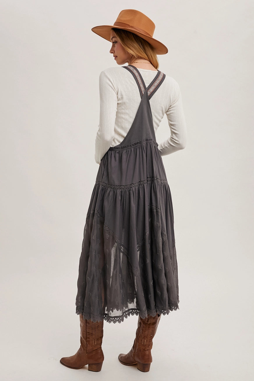 Dixie Overall Maxi Dress