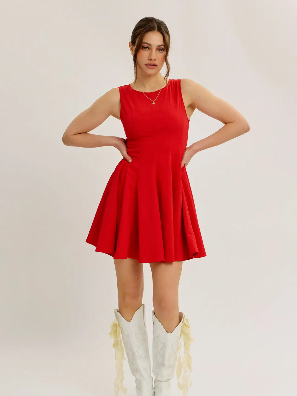 Madelyn Flare Mini Dress